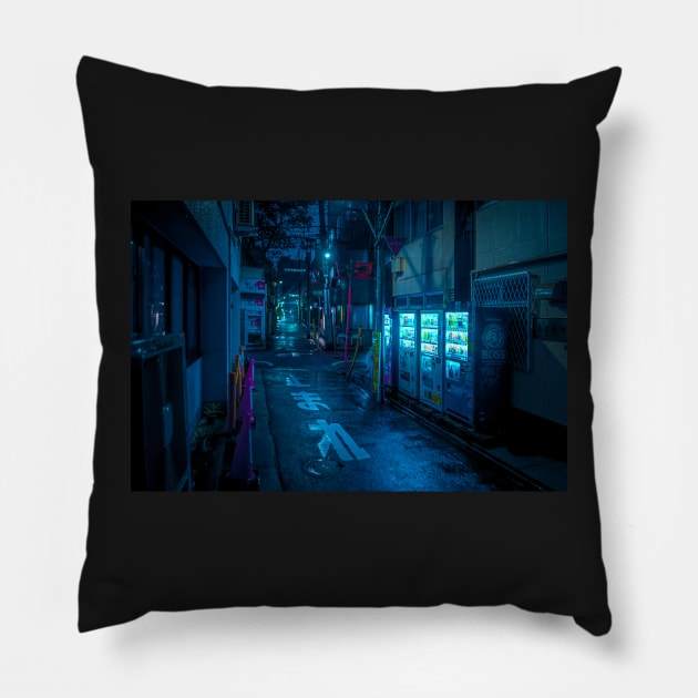 Midnight in Tokyo Light up by Vending Machine Pillow by TokyoLuv