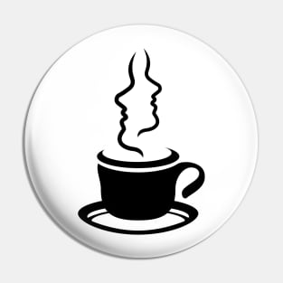 Coffee talking Pin