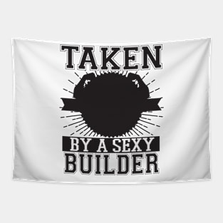 Taken By A Sexy Builder Tapestry