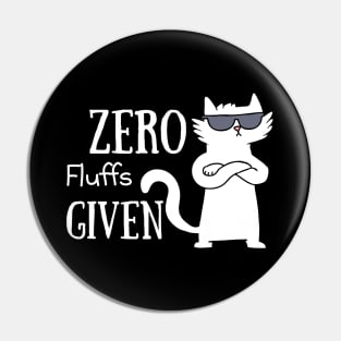 Zero Fluffs Given Pin