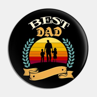 Best Dad Pin