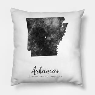 Arkansas state map Pillow