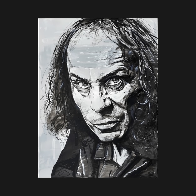 Ronnie James Dio Painting by keng-dela