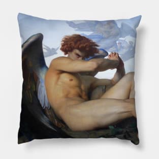 Fallen Angel | Alexandre Cabanel | Satanic Art Pillow