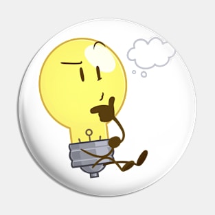 Lightbulb (Inanimate Insanity) Pin