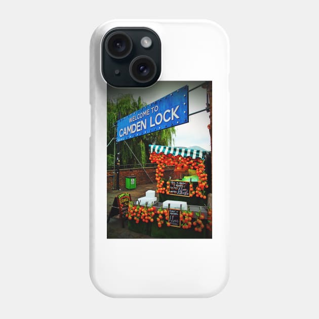 Camden Lock Market London NW1 England Phone Case by AndyEvansPhotos