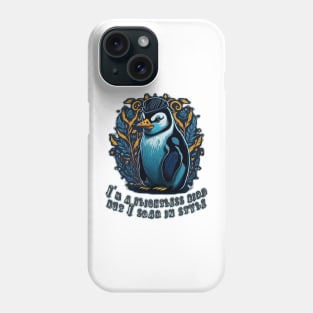 penguin girl Phone Case