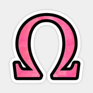 Pink Omega Magnet