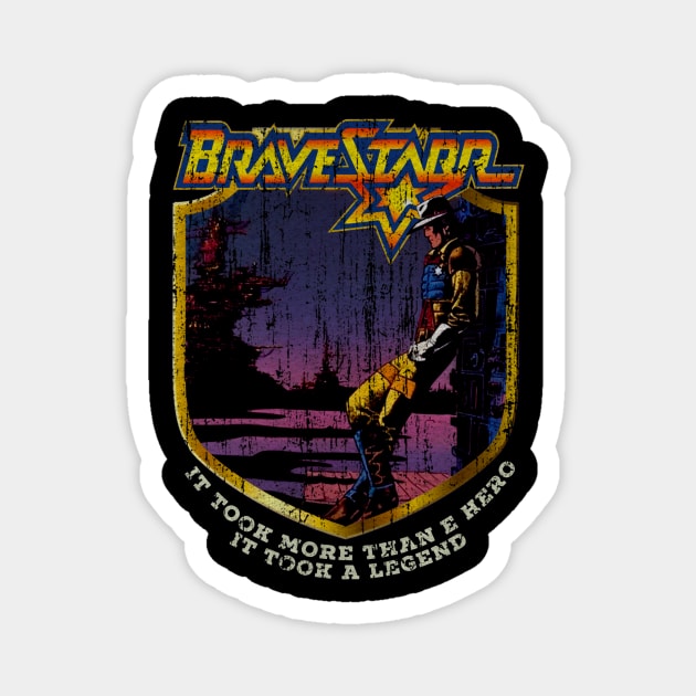 BraveStarr: The Legend 1988 Magnet by Yossh