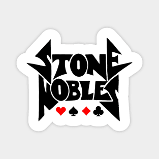 Stone Nobles card suit logo Magnet