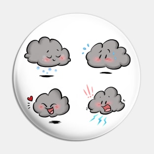 Raincloud Moods 002 Pin