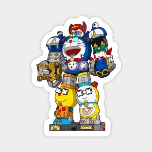 Robot Cat Doraemon Mech Magnet