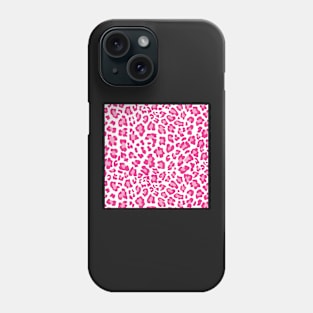 Pink Leopard Print Phone Case