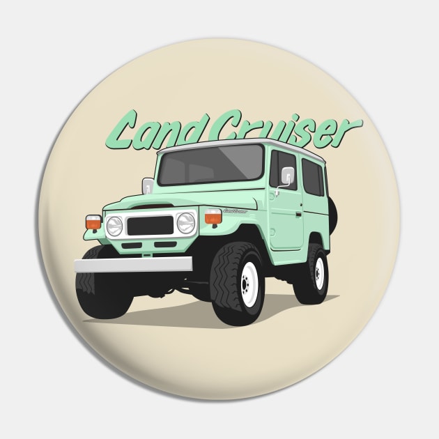 Land cruiser fj40 hardtop off road green light Pin by creative.z