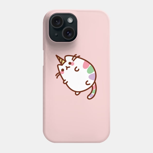 Lazy Caticorn Phone Case by mintcorner