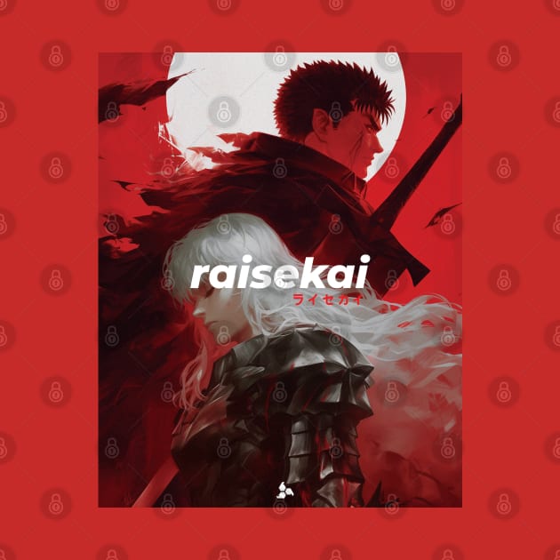 Two Warriors dark and Light by raisekai