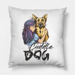 Dog Cuddle Time Pillow