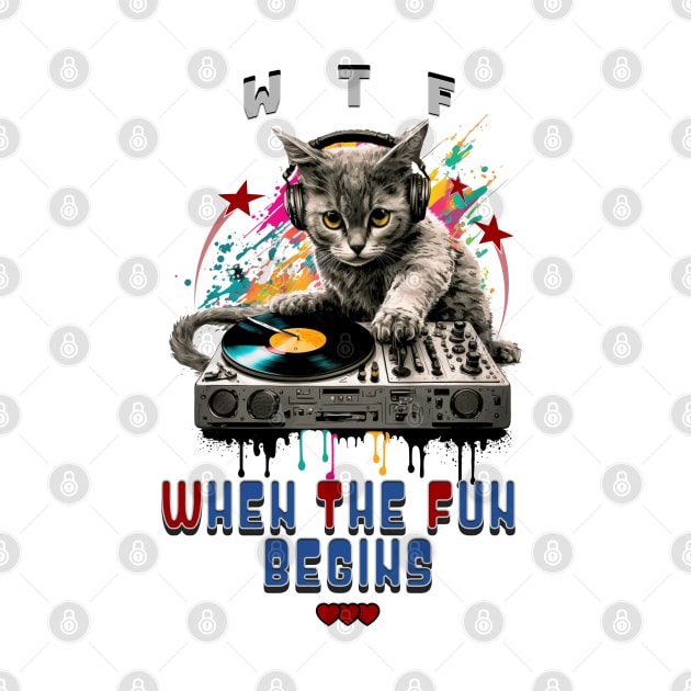 When The Fun Begins DJ Cat by antarte