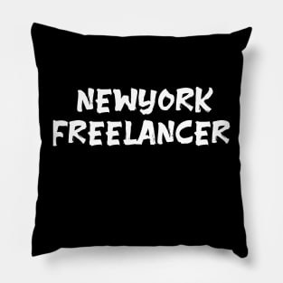 Newyork Freelancer Pillow