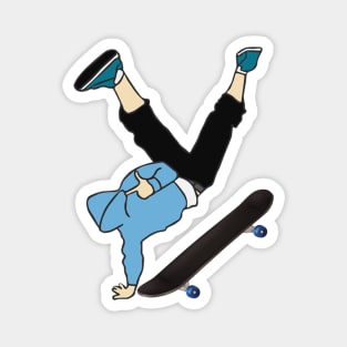 Skateboarding Magnet