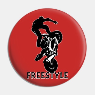 Freestyle black Pin