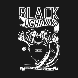 Lightning Black T-Shirt