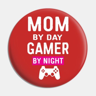 Womens Gamer Mom Shirt Mothers Day Gift Shirt Pin