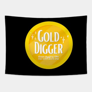 Gold Digging Tapestry