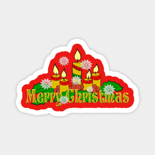 FESTIVE Christmas Lights Magnet