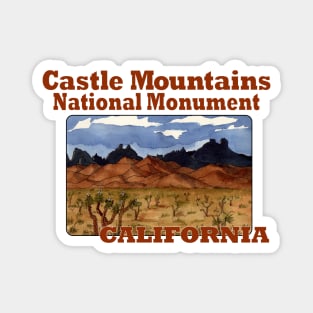 Castle Mountains National Monument, California Magnet