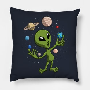 Alien Found Life Pillow