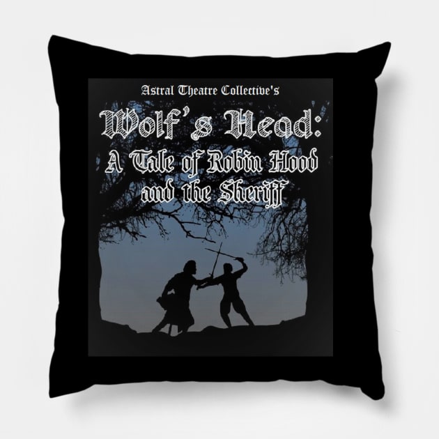 Astral's "Wolf's Head" Robin Hood Pillow by ATC1977