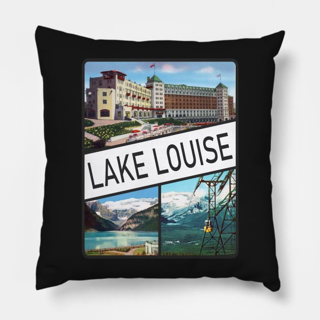 Lake Louise Canada Pillow by zsonn