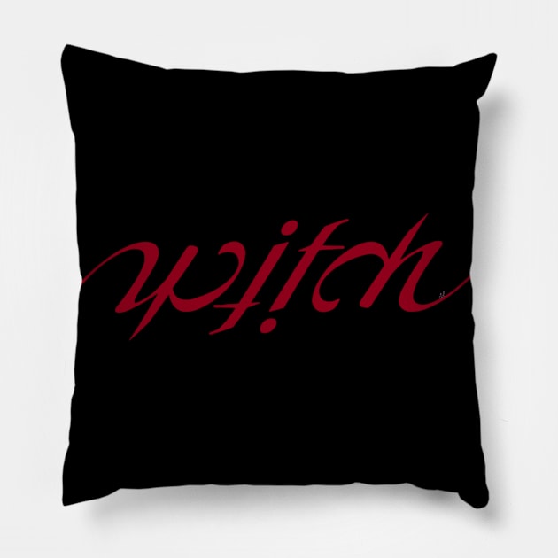 Witch Pillow by SolDaathStore