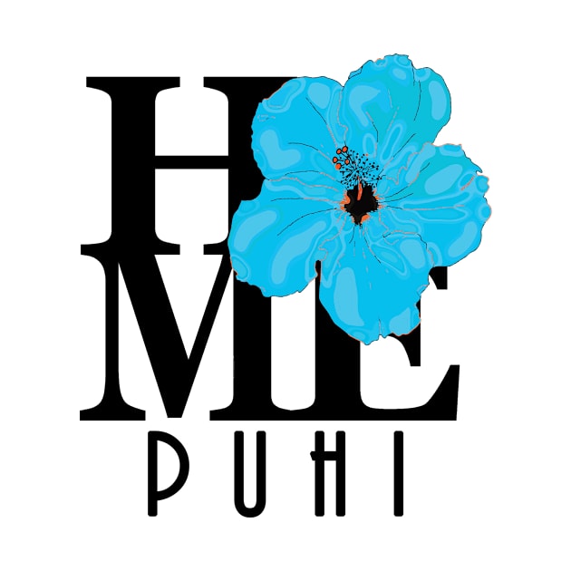 HOME Puhi Blue Hibiscus by Hawaii