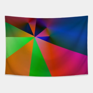 red blue green texture art Tapestry