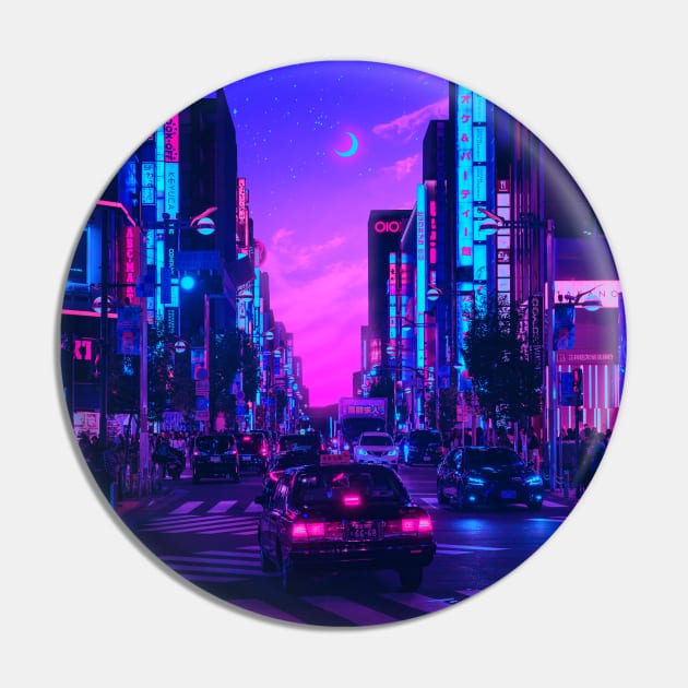 Shinjuku Cyber Pin by funglazie