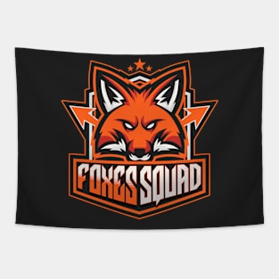 Foxes Squad Tapestry