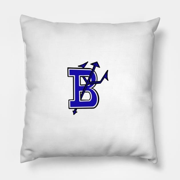 Bethel B Pillow by karmic kreations