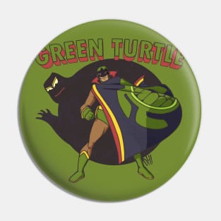 The Green Turtle Pin