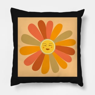 Good Vibes Flower Pillow