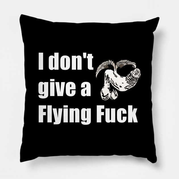 Flying Fuck Pillow by imphavok