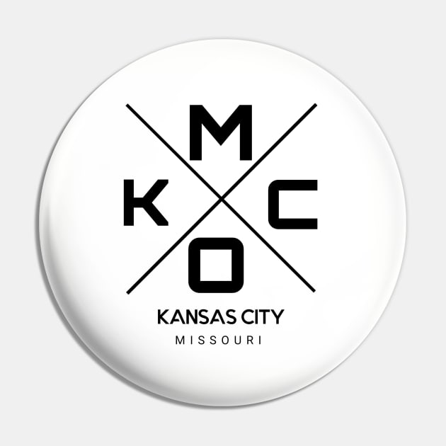 Kansas City Pin by AaronShirleyArtist