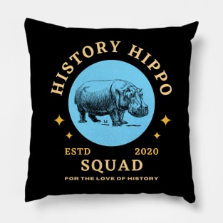 History Hippo ( 1 ) Pillow