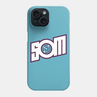 SOM 2.0 RADAR (WHITE/EGGPLANT) Phone Case