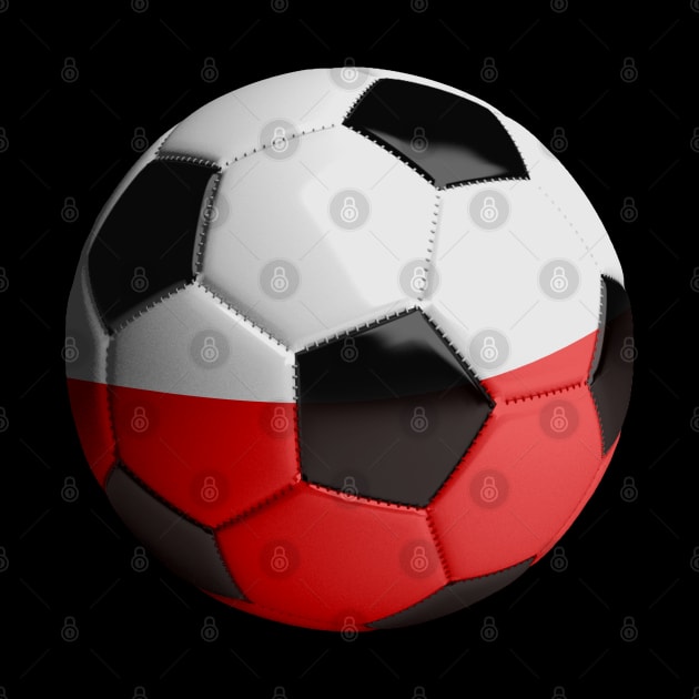 Poland Soccer Ball by reapolo