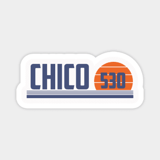 530 Chico California Area Code Magnet