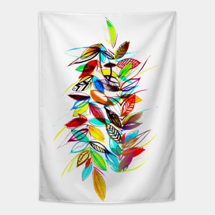 LEAVES COLORS Tapestry