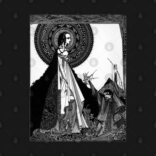 Ligeia - Harry Clarke for E.A. Poe by forgottenbeauty