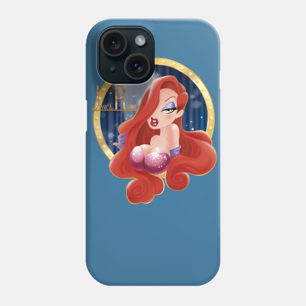 Jessica Rabbit Phone Case by Darkodark